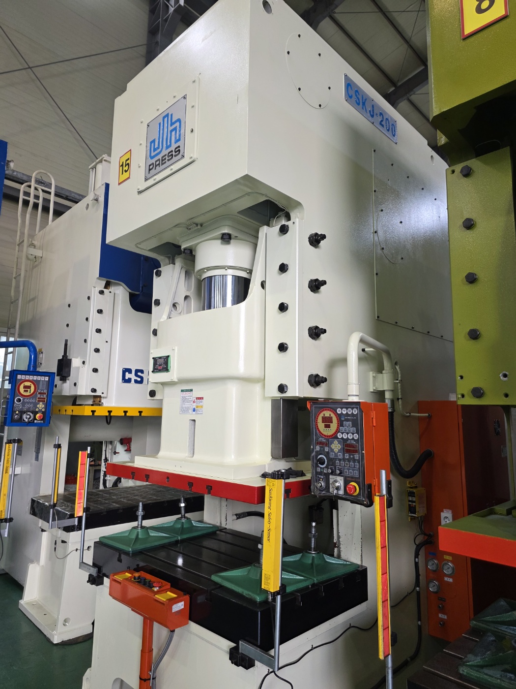 J&H(한얼) C형 너클프레스 200톤  (2022년 10월)