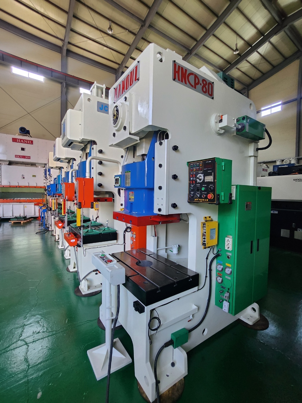 한얼 C형프레스 80톤  (2007년 1월)