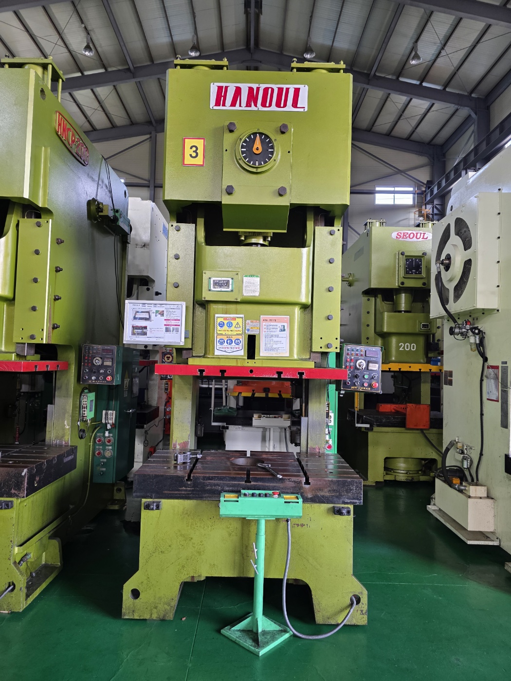 한얼 C형프레스 200톤 (2010년 10월) 동일사양 2식