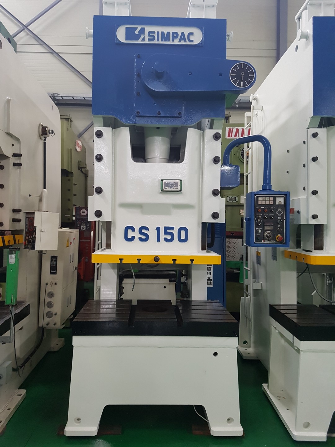 심팩  C형프레스 CS 150톤 (2001년 6월)