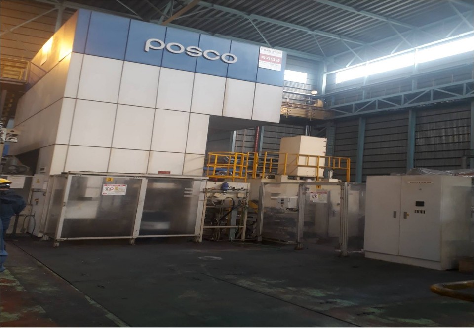 하이드로포밍라인 (슐러 유압프레스 1600톤 + 밴딩 +레이져 +로보트자동화)