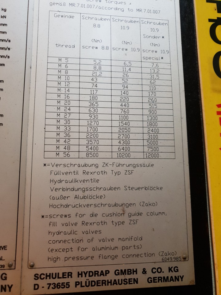 하이드로포밍라인 (슐러 유압프레스 1600톤 + 밴딩 +레이져 +로보트자동화)