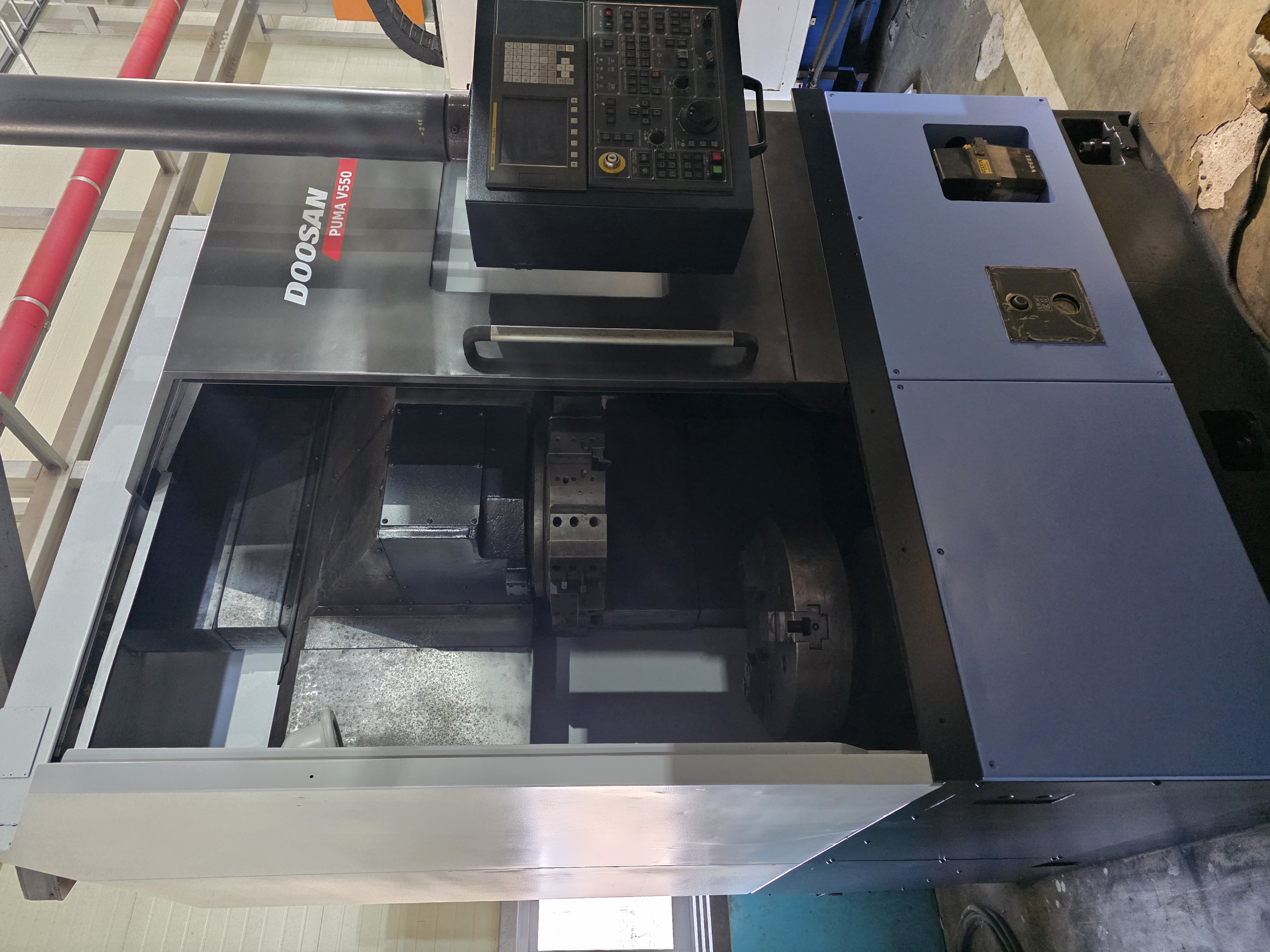 두산15인치 CNC수직선반 PUMA V-550 (2008년식)