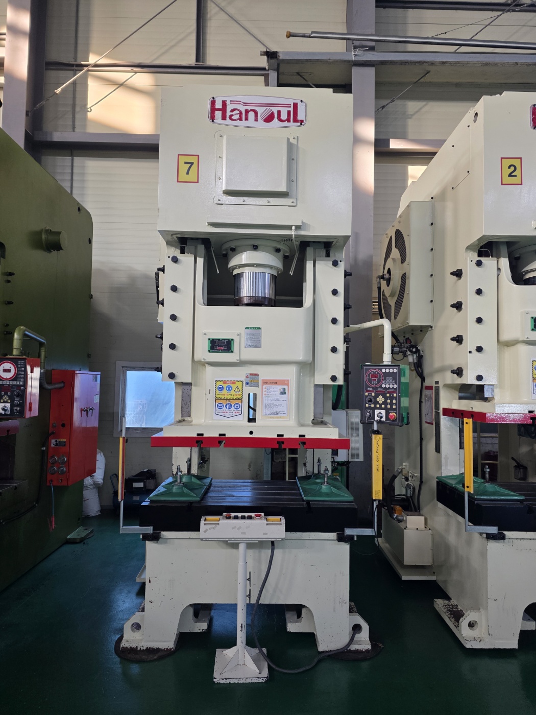 J&H(한얼) C형 너클프레스 200톤  (2016년 12월)  동일사양 2식