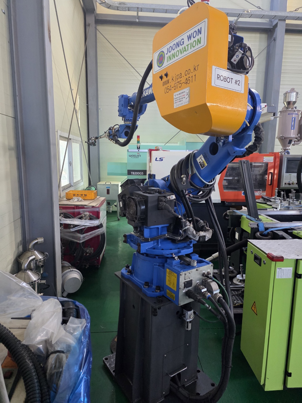 야스카와 (YASKAWA) 다관절 로보트  MH-50II  (2018년 8월)