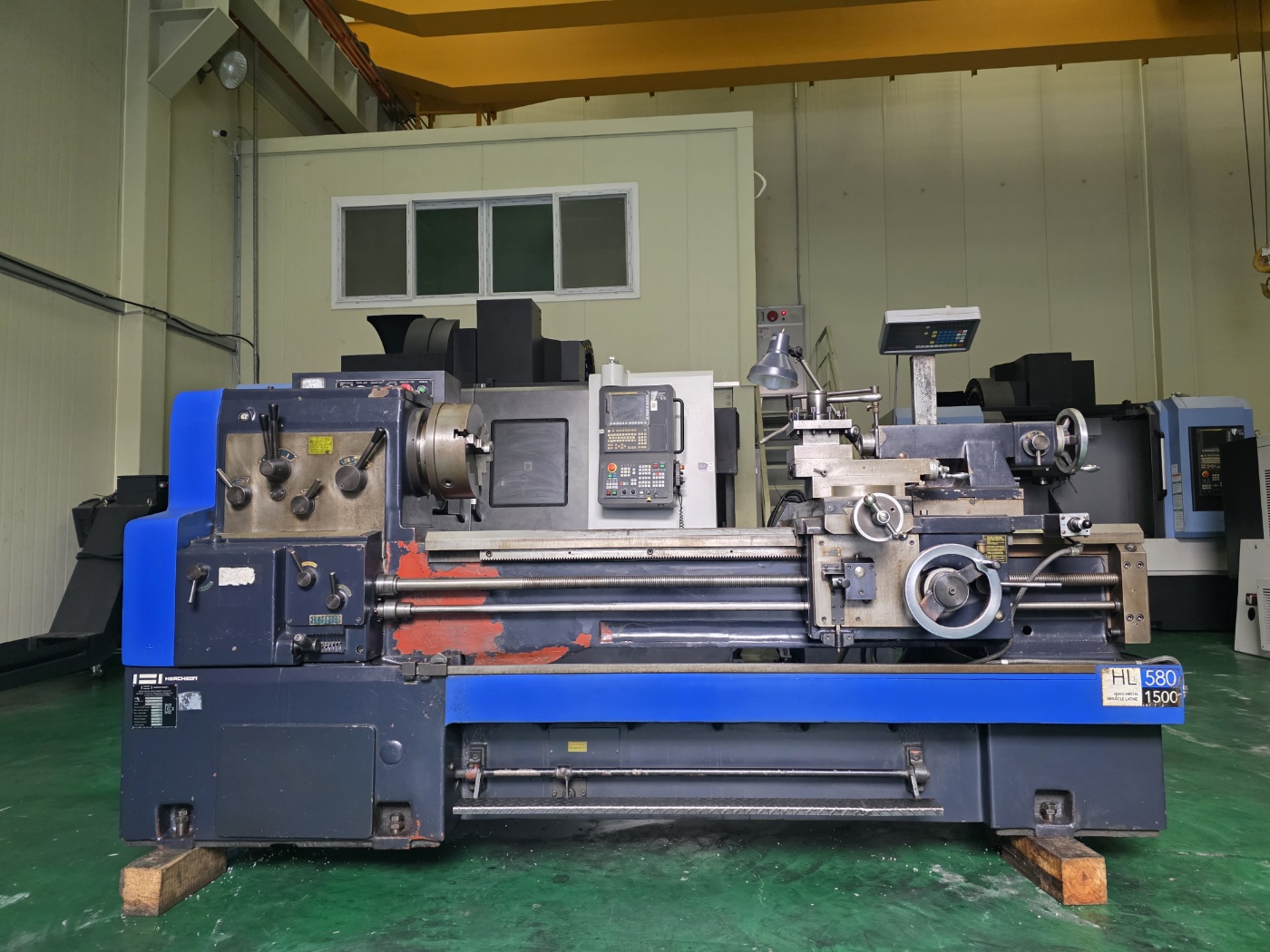 화천 범용선반 HL580  580X1500 (2015년 11월)