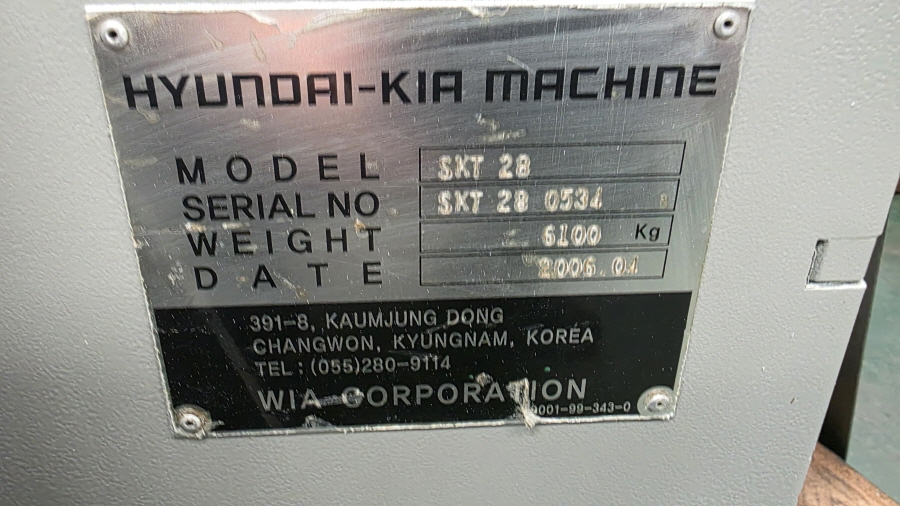 위아 CNC선반 SKT-28