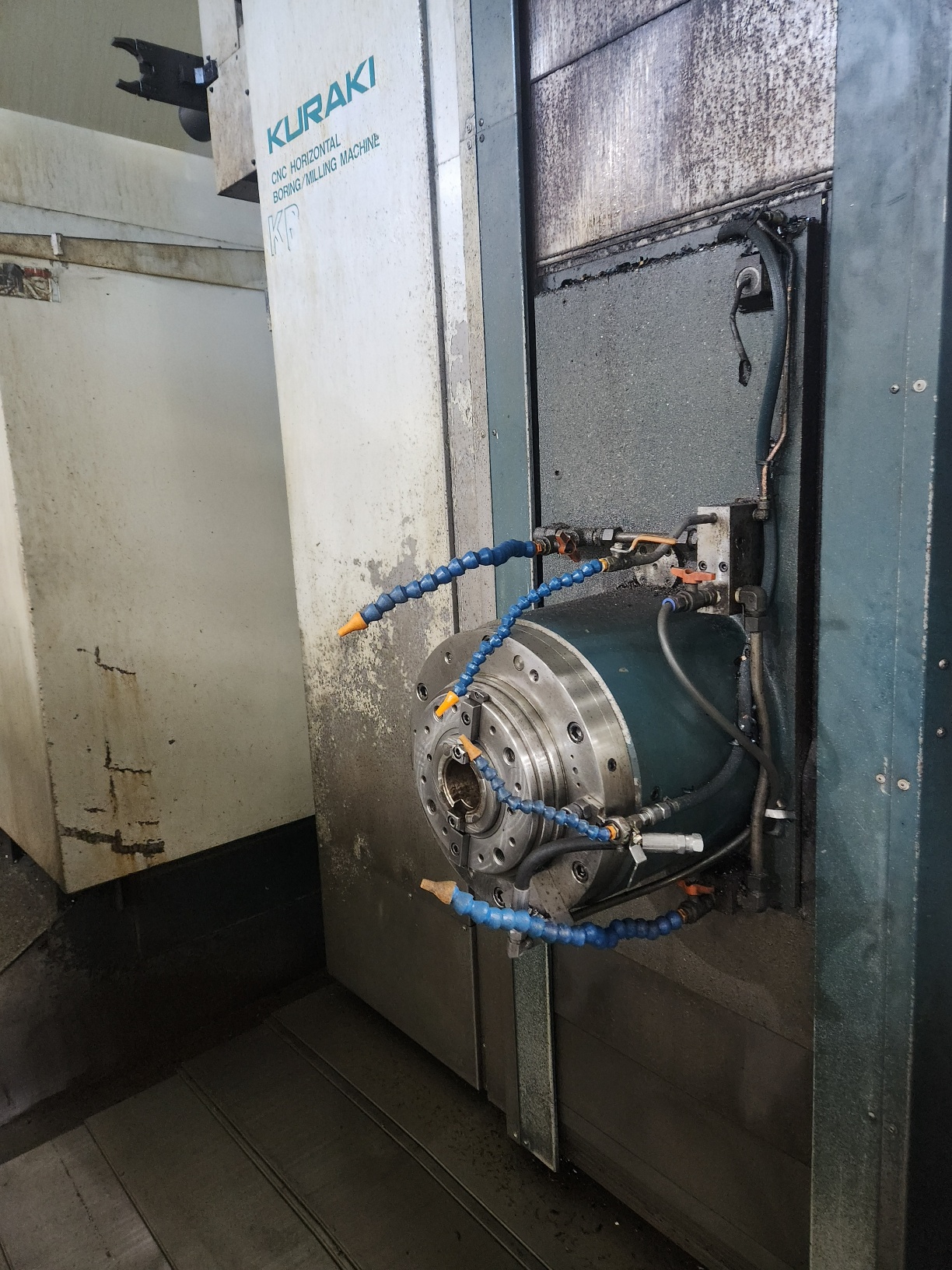 구라키 (KURAKI)  테이블보링기 130파이  KBT-13EB.A  (2017년 2월)