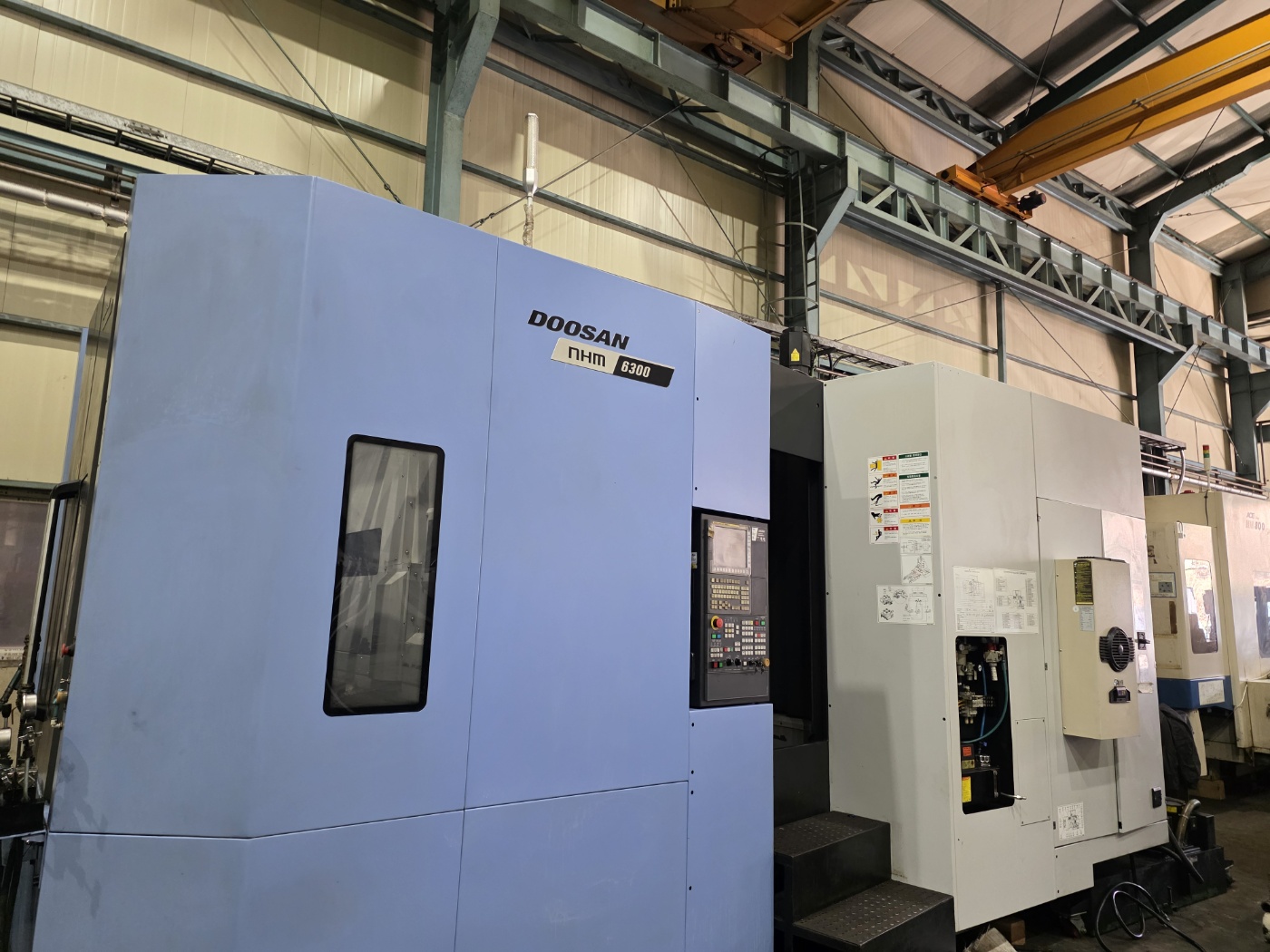 두산 수평머시닝센터 NHM6300  NHM-6300(2018년 2월)