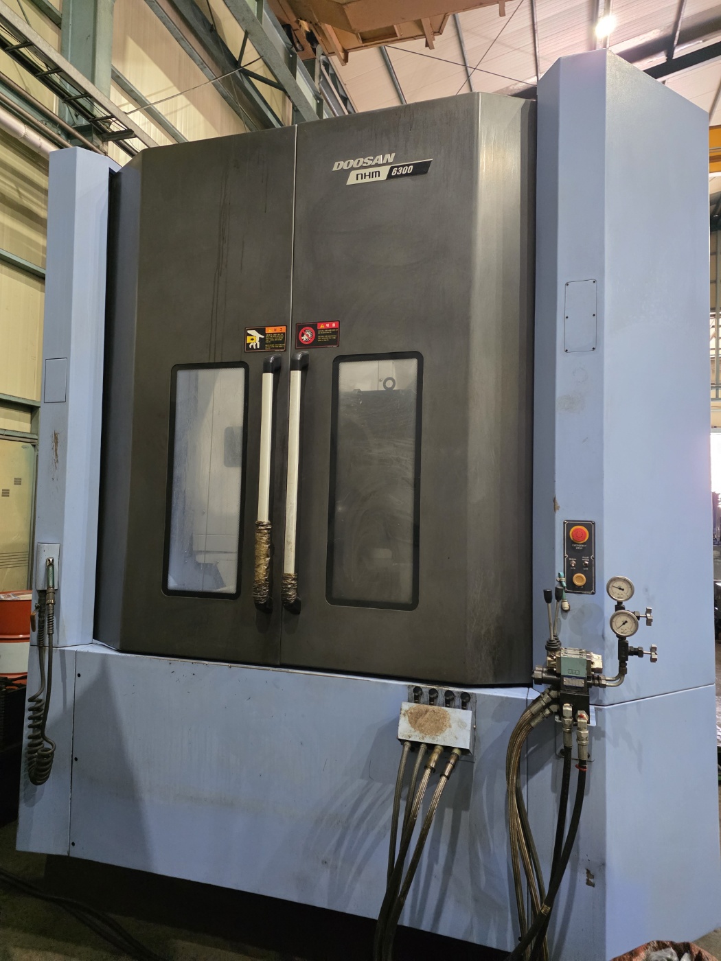 두산 수평머시닝센터 NHM6300  NHM-6300(2018년 2월)