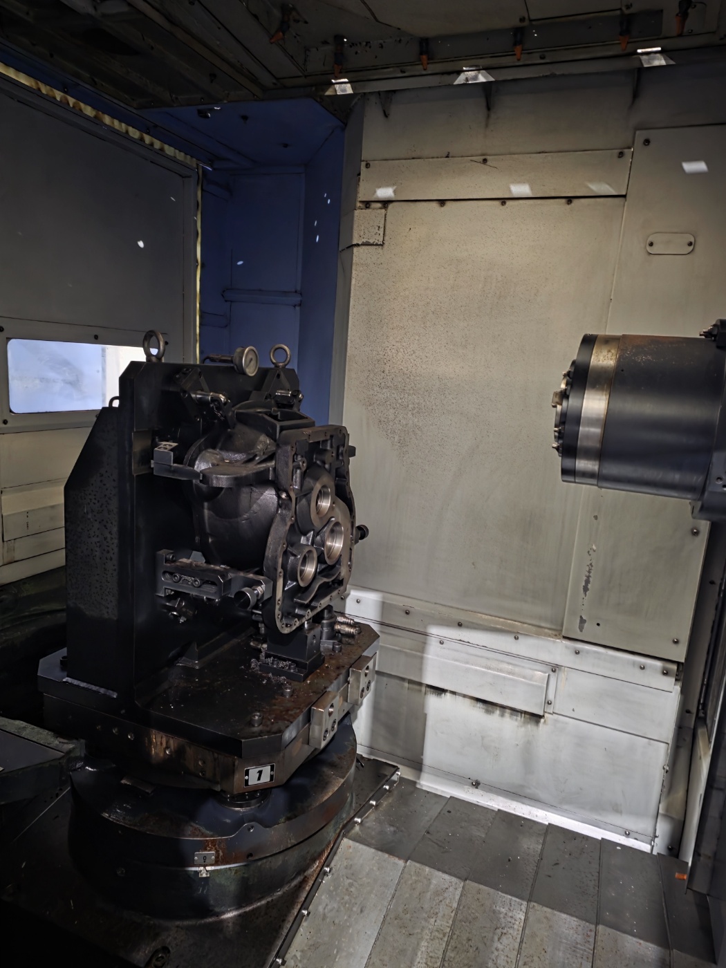 두산 수평머시닝센터 NHM6300  NHM-6300(2018년 2월)