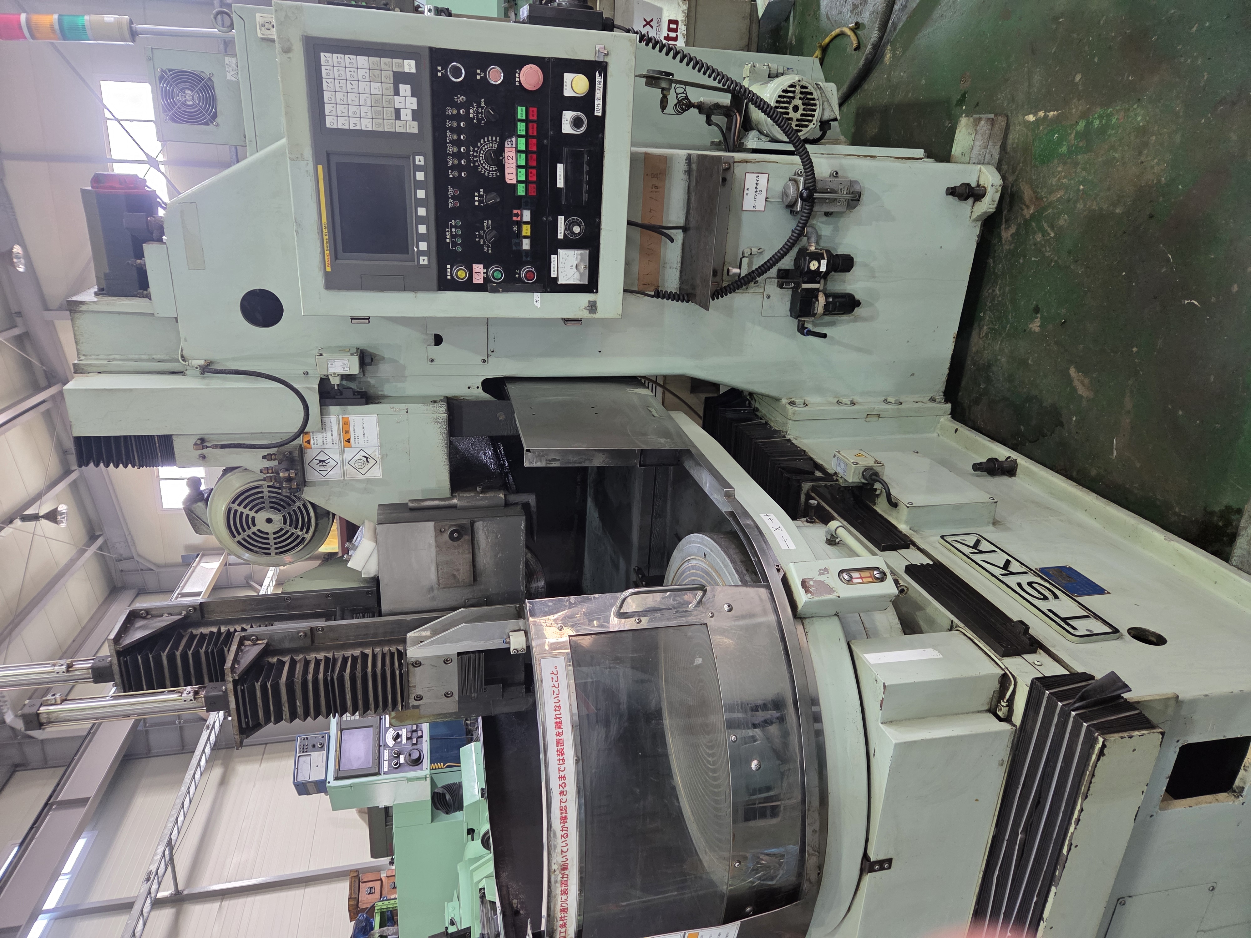 CNC호리젠탈 로타리연삭기